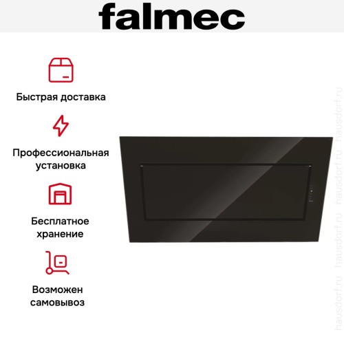 Вытяжка Falmec Quasar 60 Vetro (800) stec black