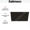 Вытяжка Falmec Quasar 80 Vetro (800) stec black