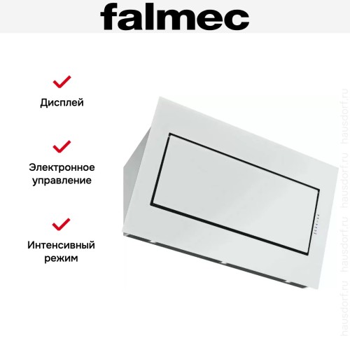 Вытяжка Falmec Quasar 80 Vetro (800) stec white