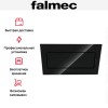 Вытяжка Falmec Quasar (A+) 90 Black Glass