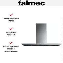 Вытяжка Falmec STREAM STEEL 90