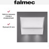 Вытяжка Falmec Verso 55 wh glass (600)
