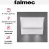 Вытяжка Falmec Verso 55 wh glass (600)
