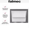 Вытяжка Falmec Verso 85 wh glass (600)