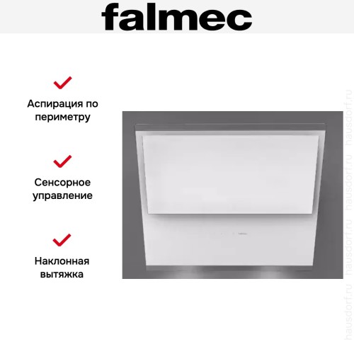 Вытяжка Falmec Verso 85 wh glass (600)