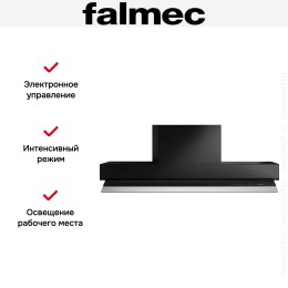 Вытяжка Falmec Virgola Touch NRS 90 black (900)