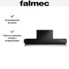 Вытяжка Falmec Virgola Touch NRS 90 black (900)