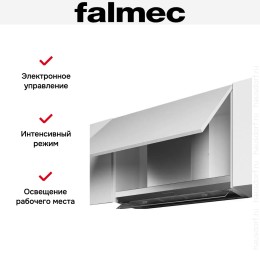 Вытяжка Falmec VIRGOLA TOUCH NRS BLACK 60