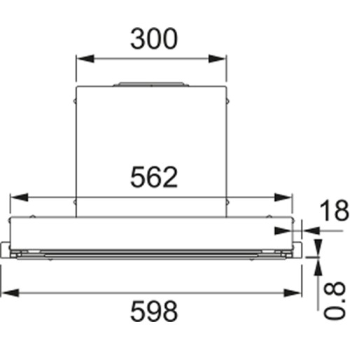 Встраиваемая вытяжка Franke T-FORM 60 BK