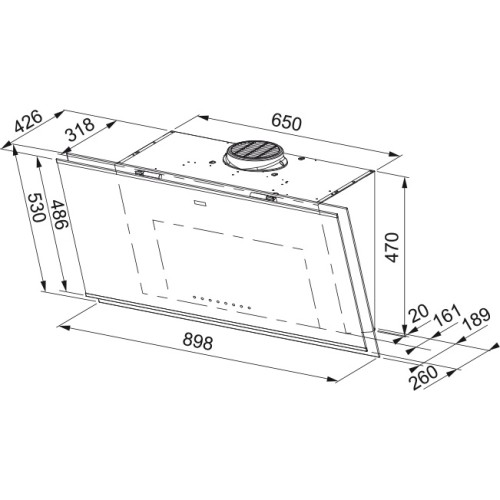 Вытяжка Franke FMY PRO 907 FM BK/BK MATT