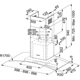 Вытяжка Franke FAR 605 XS