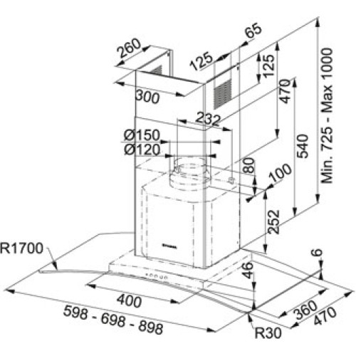 Вытяжка Franke FAR 605 XS