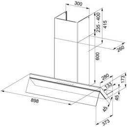 Вытяжка Franke FVA 908 XS/BK