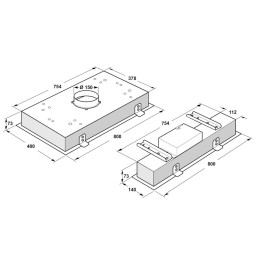 Вытяжка Gaggenau AC 402-181