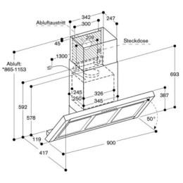 Вытяжка Gaggenau AW 250-191
