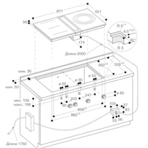 Встраиваемая вытяжка Gaggenau VL410111