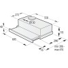 Встраиваемая телескопическая вытяжка Gorenje TH62E3X