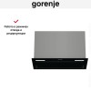 Встраиваемая вытяжка Gorenje BHI549E9GB