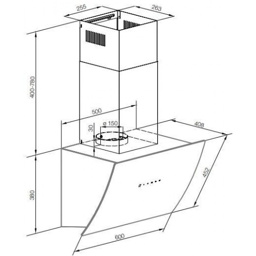 Вытяжка Graude DH 60.1 GE