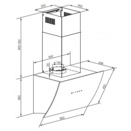 Вытяжка Graude DH 90.1 GE