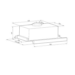 Встраиваемая вытяжка Graude DHF 60.0 W