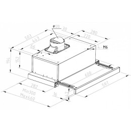 Встраиваемая вытяжка Haier HVX-T671B