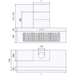 Вытяжка Ilve AGQ120/SS