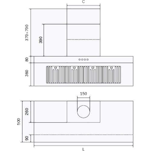 Вытяжка Ilve AGQ120/SS купить в Москве и Санкт-Петербурге