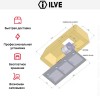Встраиваемый модуль Ilve IAG-120 купить в Москве и Санкт-Петербурге