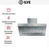 Вытяжка Ilve AGQ90 купить в Москве и Санкт-Петербурге