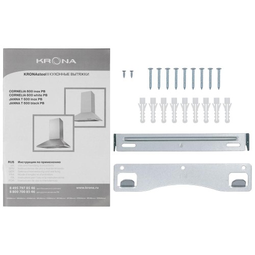 Вытяжка KRONA JANNA T 600 black PB