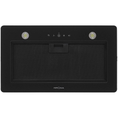 Встраиваемая вытяжка KRONA SVEN 600 black SGC RL