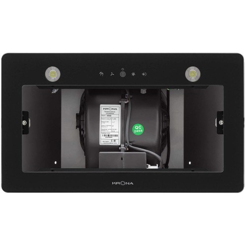Встраиваемая вытяжка KRONA SVEN 600 black SGC RL
