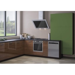 Наклонная вытяжка Krona AIDA Silent 900 5P inox/black