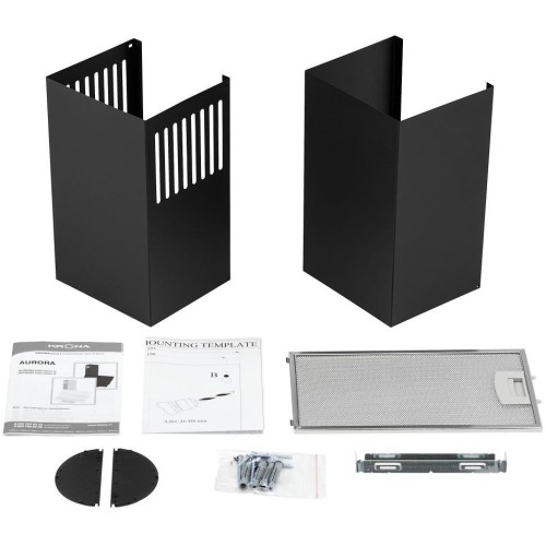 Вытяжка Krona AURORA 600 black S