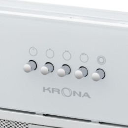 Встраиваемая вытяжка Krona ELISA 600 GLASS WHITE PB