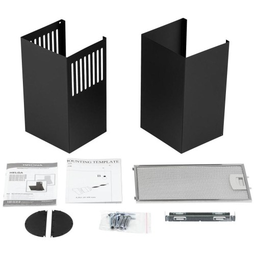 Вытяжка Krona HELGA 600 black S