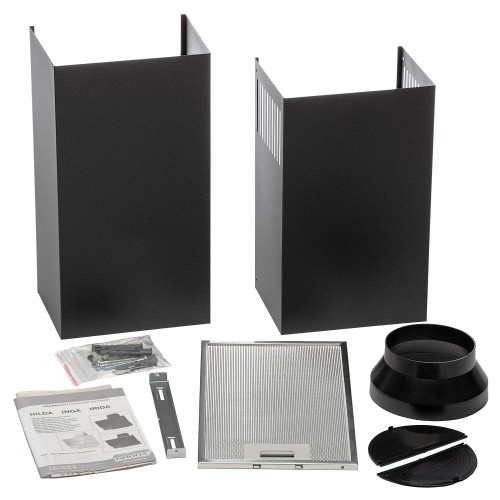 Вытяжка KRONA IRIDA 600 black push button