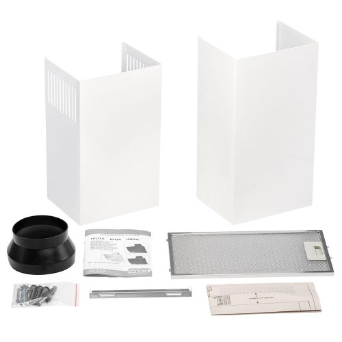 Вытяжка KRONA IRIDA 600 white push button