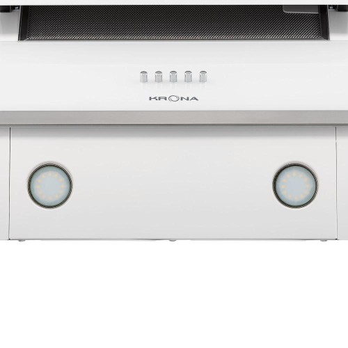 Вытяжка KRONA IRIDA 600 white push button