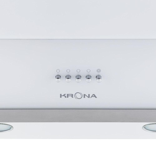 Вытяжка KRONA IRIDA 600 white push button