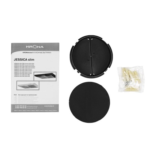 Вытяжка KRONA Jessica slim 600 black PB