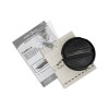 Встраиваемая вытяжка KRONA KAMILLA sensor 600 black (2 мотора) купить в Москве и Санкт-Петербурге