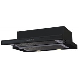 Встраиваемая вытяжка KRONA KAMILLA sensor 600 black (2 мотора)