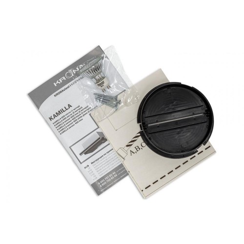 Встраиваемая вытяжка KRONA KAMILLA sensor 600 inox (2 мотора)