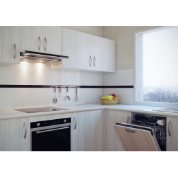 Встраиваемая вытяжка KRONA KAMILLA sensor 600 inox (2 мотора)