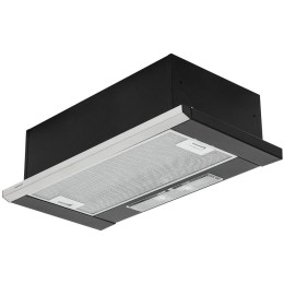 Вытяжка Krona Kamilla slim 600 black/inox (2 мотора)