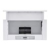 Встраиваемая вытяжка KRONA Kamilla slim 600 white (1 мотор)