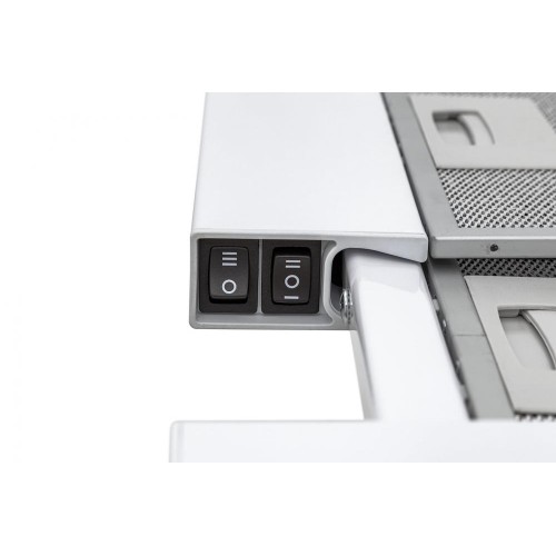 Встраиваемая вытяжка KRONA Kamilla slim 600 white (1 мотор)