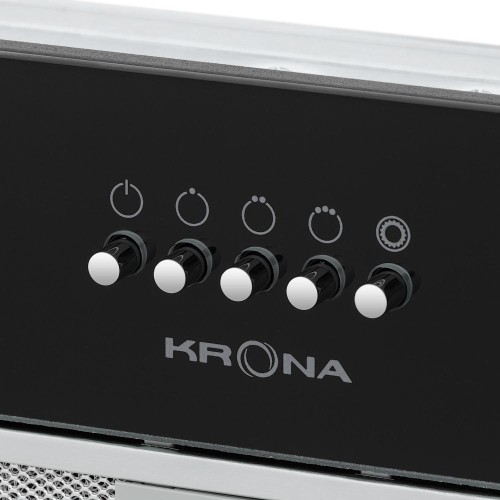 Встраиваемая вытяжка Krona KATE 600 GLASS BLACK PB